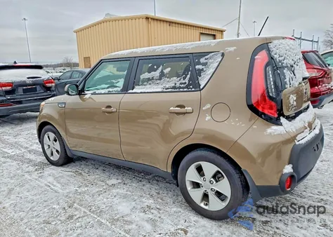 2015 Kia Soul из США, поврежденный, VIN KNDJN2A24F7117484